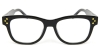 Picture of Rectangle Black Glasses