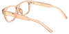 Picture of Rectangle Orange Glasses