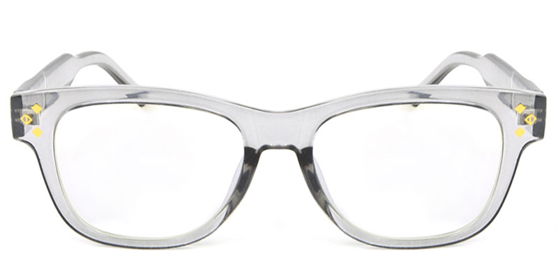 Rectangle Glasses Gray