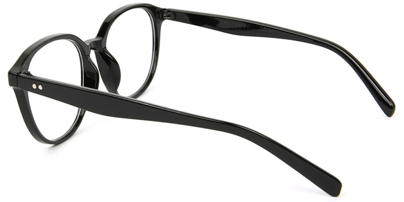 Hugh​ Glasses Black