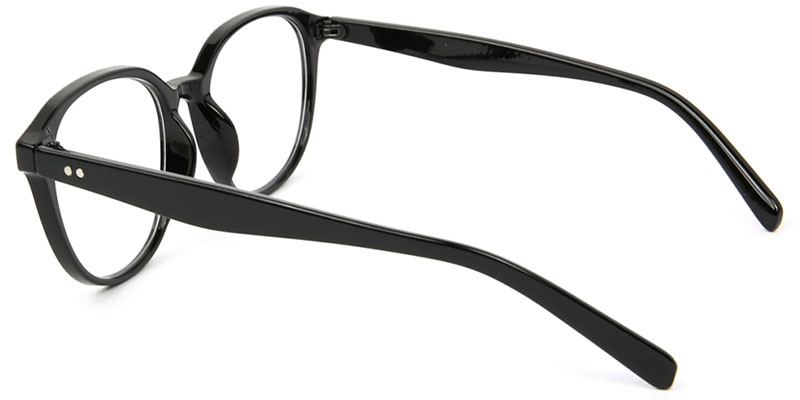 Picture of Oval Black Glasses
