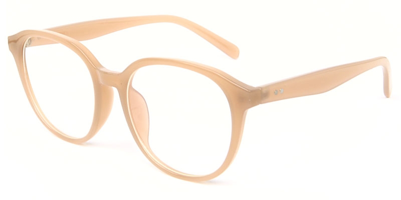Picture of Oval Orange Glasses