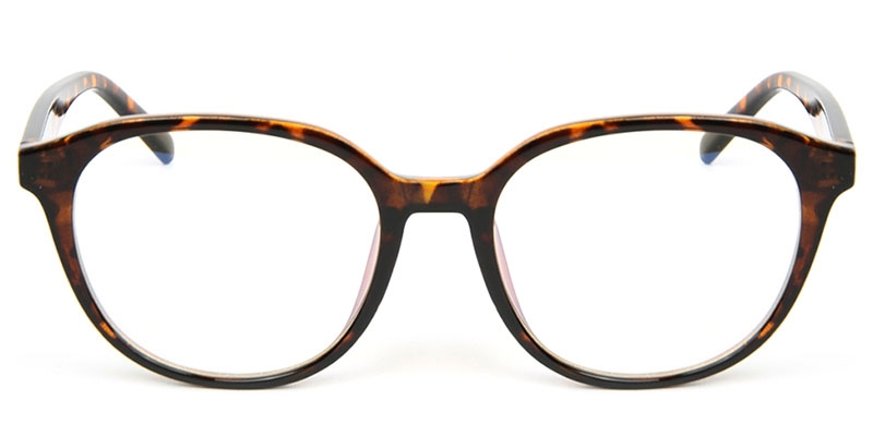Picture of Oval Tortoiseshell Glasses