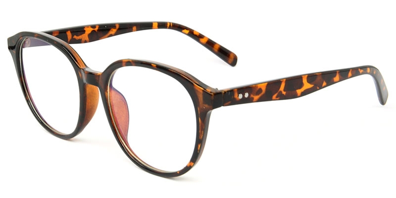 Picture of Oval Tortoiseshell Glasses
