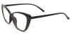 Picture of Cat Eye Black Glasses