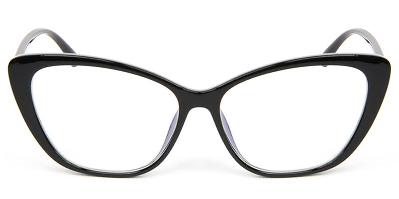 Cat Eye Glasses Black