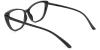 Picture of Cat Eye Black Glasses