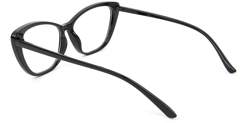 Picture of Cat Eye Black Glasses