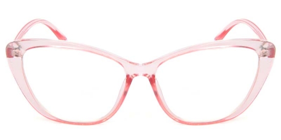 Cat Eye Pink Glasses