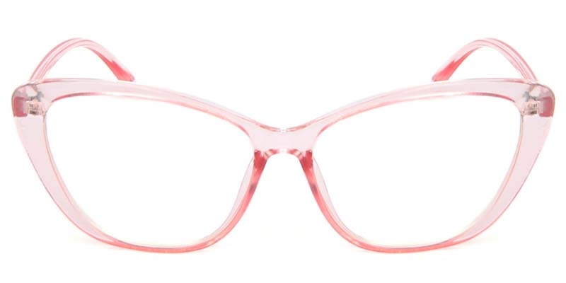 Picture of Cat Eye Pink Glasses