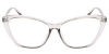 Picture of Cat Eye Transparent Glasses