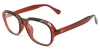 Picture of Rectangle Red Glasses