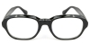 Picture of Rectangle Black Glasses