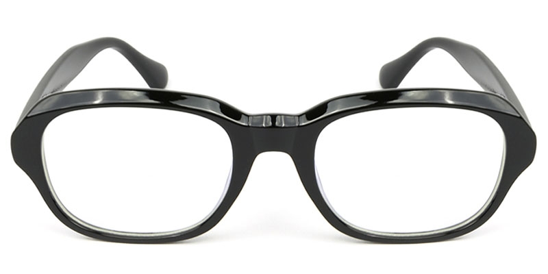 Picture of Rectangle Black Glasses