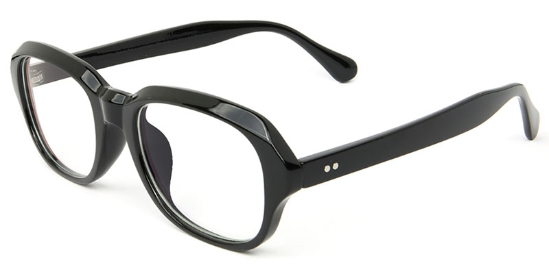Picture of Rectangle Black Glasses