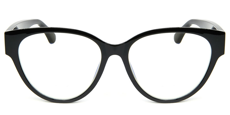 Cat Eye Glasses Black