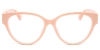 Picture of Cat Eye Pink Glasses