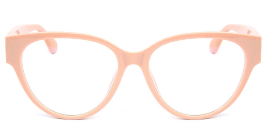 Cat Eye Pink Glasses