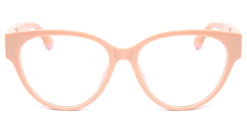 Picture of Cat Eye Pink Glasses