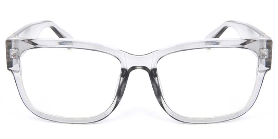 Rectangle Gray Glasses