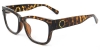 Picture of Rectangle Tortoiseshell Glasses