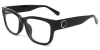 Picture of Rectangle Black Glasses