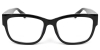Picture of Rectangle Black Glasses