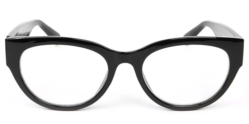 Cat Eye Glasses Black