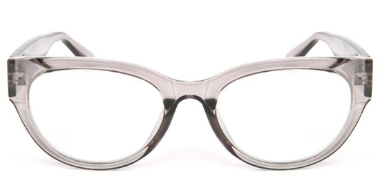Cat Eye Gray Glasses