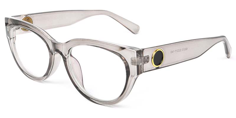 Clio​ Glasses Transparent_Gray