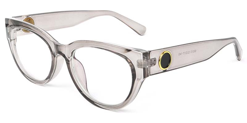 Picture of Cat Eye Gray Glasses