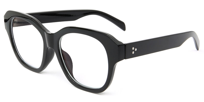 Picture of Square Black Glasses