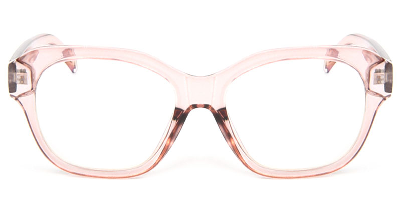 Square Glasses Pink