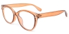 Picture of Cat Eye Orange Glasses