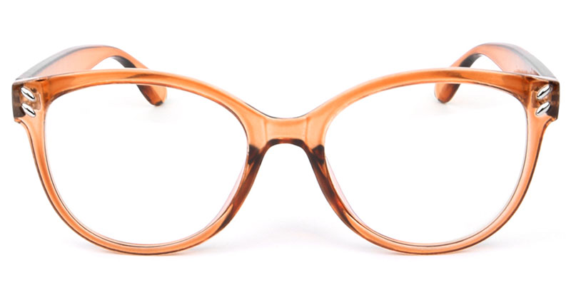 Cat Eye Glasses Orange