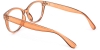 Picture of Cat Eye Orange Glasses