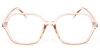 Picture of Geometric Orange Glasses