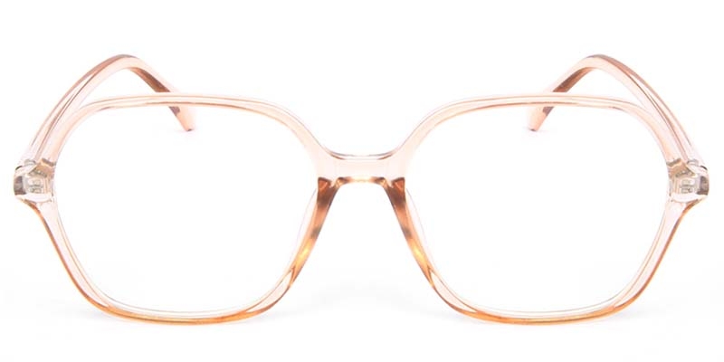 Picture of Geometric Orange Glasses