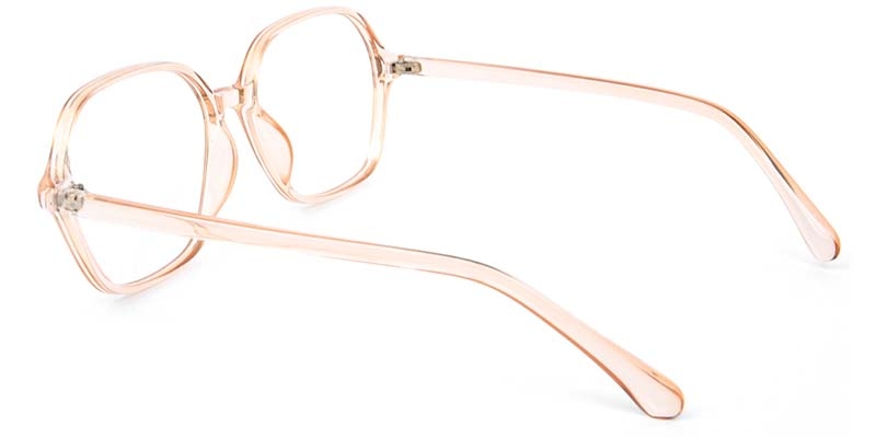 Picture of Geometric Orange Glasses