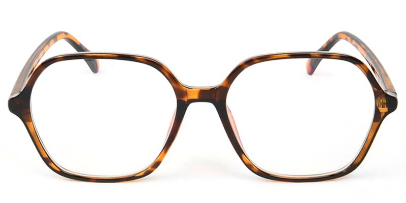 Geometric Glasses Tortoiseshell
