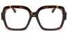 Picture of Square Tortoiseshell Glasses