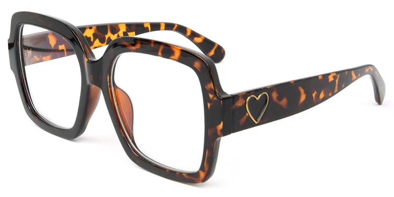 Picture of Square Tortoiseshell Glasses