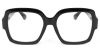 Picture of Square Black Glasses