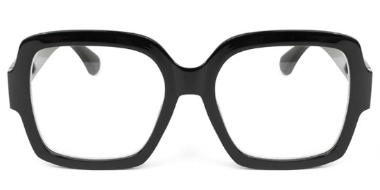 Square Black Glasses