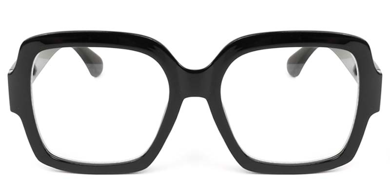 Picture of Square Black Glasses