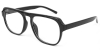 Picture of Square Black Glasses