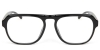 Picture of Square Black Glasses