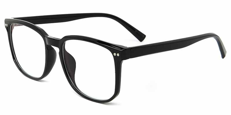 Picture of Square Black Glasses