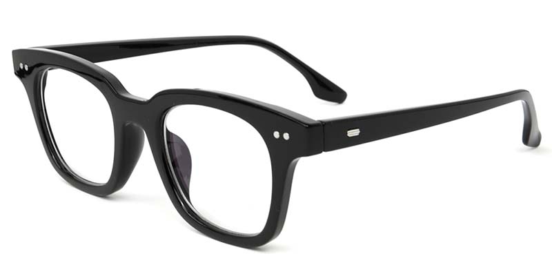 Picture of Browline Black Glasses
