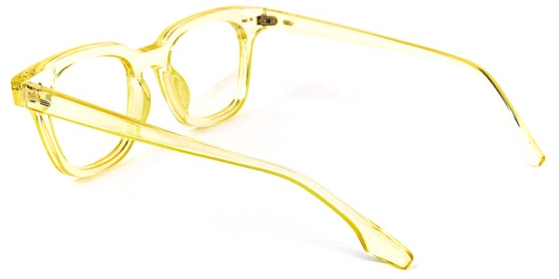 Picture of Browline Yellow Glasses